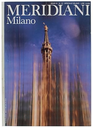 MILANO - Numero speciale rivista MERIDIANI - Anno III - N. 12.: