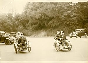 "COURSE DES VIEUX TACOTS 1931" Photo de presse originale G. DEVRED Agence ROL Paris (1931)