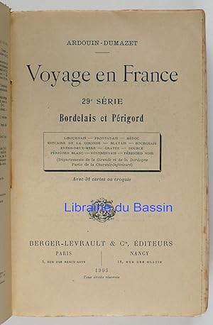 Voyage en France 29e série Bordelais et Périgord