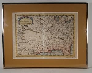 Carte de la Floride, de la Louisiane et Pays Voisins pour servir à l'Histoire générale des Voyage...