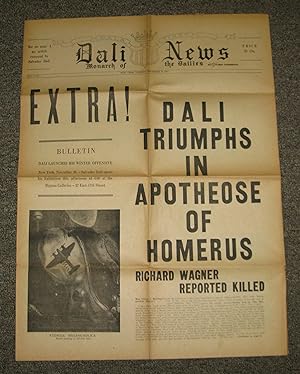 DALI NEWS: Monarch of the Dailies Vol 1 No 1 [together with the exhibition catalogue]
