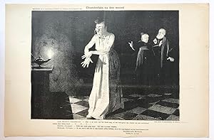 [Original lithograph/lithografie by Johan Braakensiek] Chamberlain na den moord, 23 September 190...