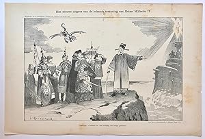 [Original lithograph/lithografie by Johan Braakensiek] Een nieuwe uitgave van de bekende teekenin...