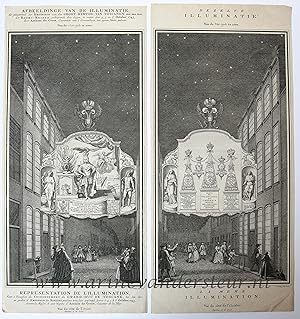 [Antique prints, etching and engraving] Illumination for the coronation of the Grand Duke of Tusc...