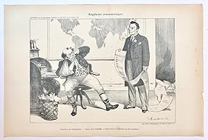 [Original lithograph/lithografie by Johan Braakensiek] Engelsche overwinningen, 19 Augustus 1900,...