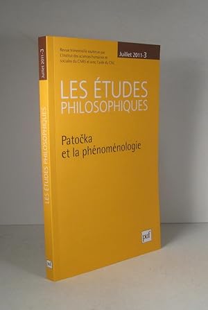 Les Études philosophiques. Juillet 2011. No. 3 : Patocka et la phénoménologie