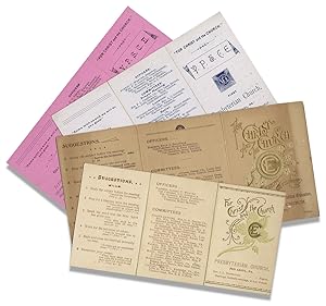 [1886-1907, Collection of 30 Young People's Society of Christian Endeavor (Y.P.S.C.E.) Brochures ...