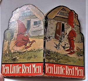 Ten Little Red Men Shaped Book