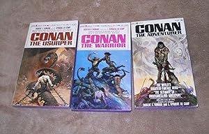 Conan, Set of 3 Vintage Books