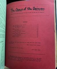 ORDER OF THE UNIVERSE: Studies in the Unifyjng Principle and the Way of Life in the Age pf Humani...