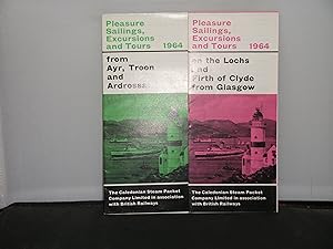 Pleasure Sailings, Excursions and Tours 1964 on the Lochs and Firth of Clyde from Glasgow and fro...