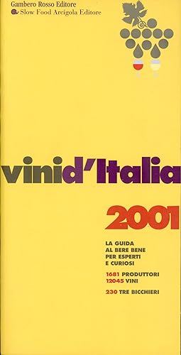 Vini d'Italia 2001