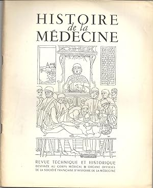 Histoire De La Médecine. Revue mensuelle. IV. Mai 1951. Sur un dessin "surréaliste" de Verlaine