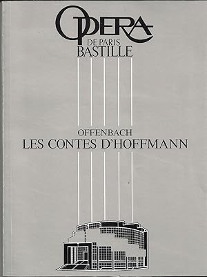 Les Contes d'Hoffmann. Opéral de Paris Bastille. Opéra fantastique en trois actes, un prologue et...