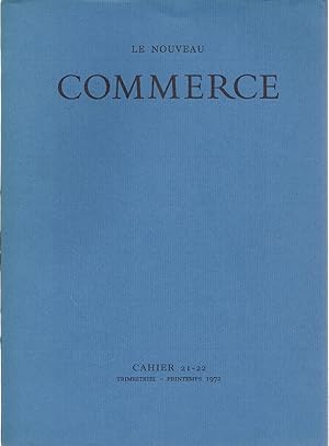 Le nouveau commerce. Cahiers 21-22. Printemps 1972.