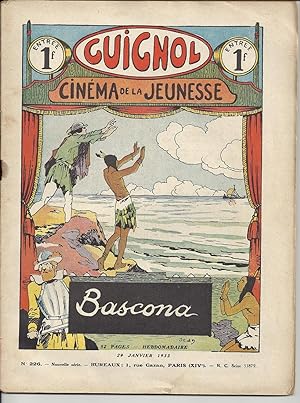 Guignol. Cinéma de la jeunesse N° 226. BASCOMA. 29 janvier 1933.