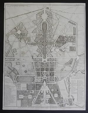 Plan général de la ville, château, jardins et parc de Versailles, nouvellement levé sur les lieux...