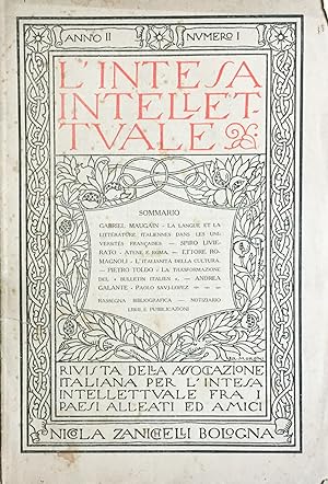 L'Intesa Intellettuale (rivista) 1919