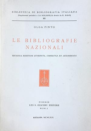 Le bibliografie nazionali