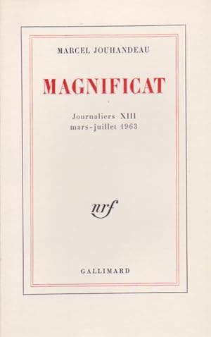 Magnificat. Journaliers XIII Mars - Juillet 1963. Édition originale.