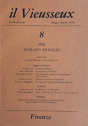 Il Vieusseux n. 8 maggio agosto 1990