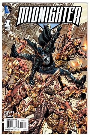 Midnighter #1 Bryan Hitch Variant Cover. (Signed Copy with COA)