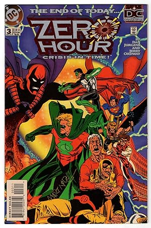 Zero Hour #3. (Signed by Martin Nodell with COA)