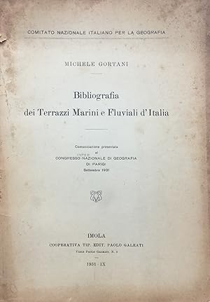 Bibliografia dei terrazzi Marini e fluviali d'Italia