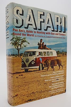 SAFARI PAN AM'S GUIDE TO HUNTING WITH GUN AND CAMERA ROUND THE WORLD (DJ protected by a brand new...