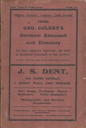 Geo. Coleby's Dereham Almanack and Directory.