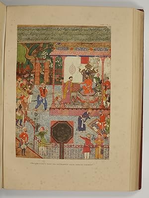 Die indischen Miniaturen des Haemzae-Romanes im Österreichischen Museum für Kunst und Industrie i...