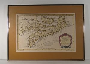 Carte de L'Acadie, Isle Royale et Païs Voisins, pour servir à l'Histoire générale des Voyages