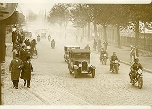 "TOUR DE FRANCE AUTOMOBILE & MOTO 1931" Photo de presse originale G. DEVRED Agence ROL Paris (1931)