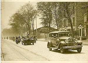 "TOUR DE FRANCE AUTOMOBILE 1931" Photo de presse originale G. DEVRED Agence ROL Paris (1931) / Fo...