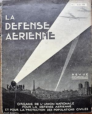 La Défense Aérienne [No.4 Octobre 1935]