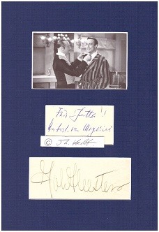 HUBERT VON MEYERINCK (1896-1971) "Hupsi" deutscher Schauspieler und Komiker; JOHANNES HEESTERS (1...