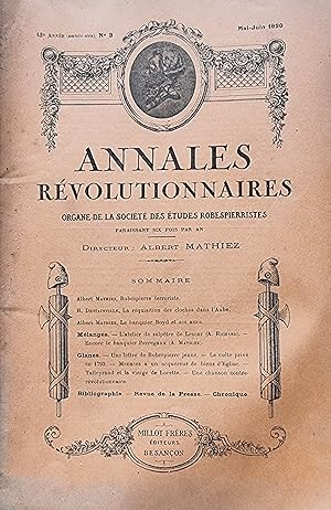 Annales Revolutionnaires