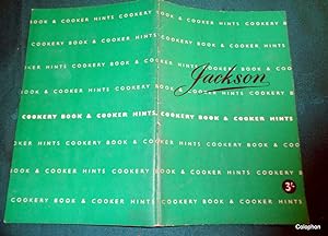 Jackson's Cooker and Cookery Hints Booklet c1950 (Jackson's Cooking Cabinet 190 series)