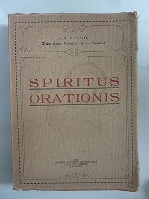 SPIRITUS ORATIONIS ( preghiere per la Divina Unione )