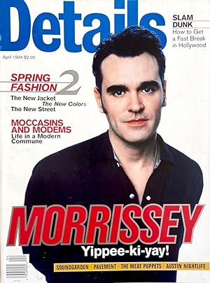 Details magazine April 1994 (Morrissey cover)