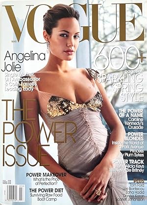 Vogue Magazine March 2004 (Angelina Jolie cover)