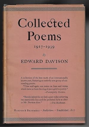 Collected Poems 1917 - 1939 (SIGNED FIRST EDITION)