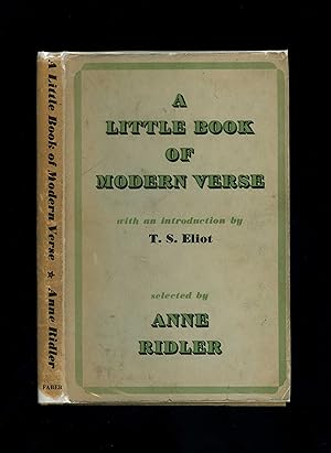 A LITTLE BOOK OF MODERN VERSE (First printing)