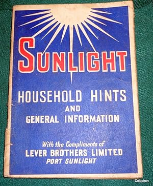 Sunlight Household Hints and General Information booklet.
