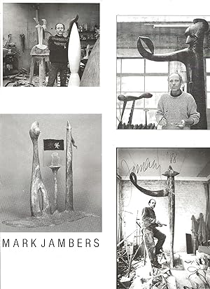 Mark Jambers - a collection of 10 invitations / documents