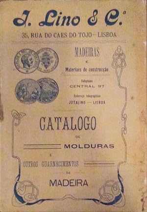 CATALOGO DE MOLDURAS E OUTROS GUARNECIMENTOS DE MADEIRA.