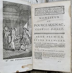 OEUVRES de MOLIÈRE - nouvelle édition - tome quatrième - 1758