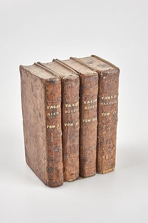 Tablettes historiques, genealogiques et chronologiques (4 vol.) - 1749