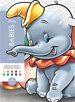 art-thérapie ; coloriages mystères : Disney babies