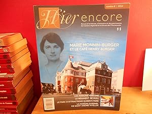 HIER ENCORE NO 6; MARIE-MONIN-BURGER ET LE CAFE HENRY BURGER